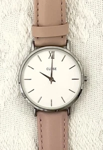 Orologio Donna CLUSE Vera Pelle Rosa / Argento - Foto 1 di 4