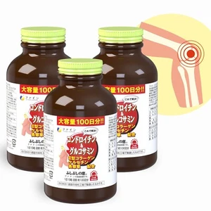 FINE JAPAN Glucosamine and Chondroitin Joint support 1500 Tablets 6 bottles - Picture 1 of 10