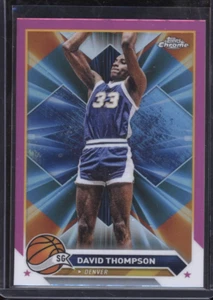 2023-24 Topps Chrome Magenta Refractors #116 David Thompson - Picture 1 of 2
