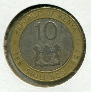 Foreign Coin - Kenya - Ten Shillings 1997 - Picture 1 of 2