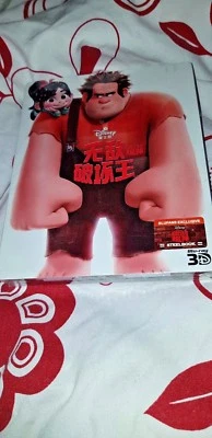 Wreck It Ralph 3D+2D Blu-Ray BLUFANS Exclusive FullSlip Steelbook - Sticker/Book - Image 1 of 4