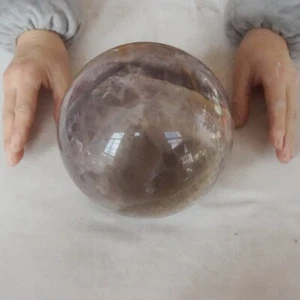12.7LB 5.8" Natural Arco Iris Fluorita Cuarzo Cristal Esfera Bola Pulida Curación - Imagen 1 de 12