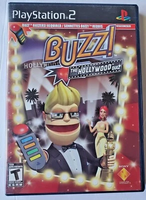 Buzz! The Hollywood Quiz - Sony PlayStation 2 PS2 - Image 1 of 4