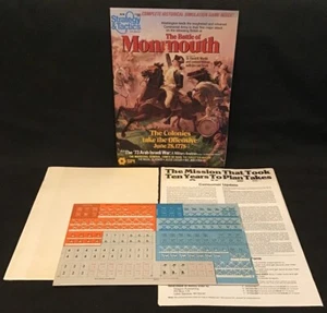 Strategy & Tactics ~ #90 Monmouth 1982 ~ Complete and Unpunched ~ OEJ - Picture 1 of 3