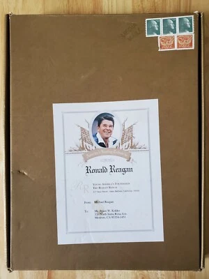 Ronald Reagan America's Lasting Tribute CD VHS Set I Remember CD Special Message Foto 1 de 4