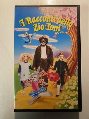 VHS Disney I Racconti dello Zio Tom Gennaio 1984 Rara - Immagine 1 di 4