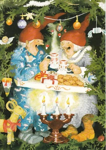 Postkarte: Inge Löök - Frauen feiern Weihnachten / Nr. 65 - Picture 1 of 1