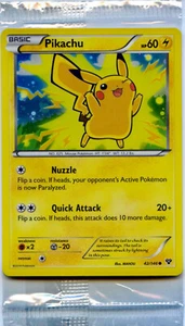 Pikachu 42/146 Holo Factory Sealed Lego Movie Promo Cards with eBay Shipping - Bild 1 von 1