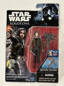Star Wars Rogue One Sergeant Jyn Erso (Jedha) 3.75" Figure NEW - Picture 1 of 2