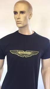 ASTON MARTIN T-SHIRT- BRITISH SPORTS CAR, VANQUISH, VANTAGE, DB11 (100% COTTON) - Picture 1 of 12