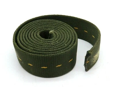 BRM 10ft Roll Mil-W-4088K Mil-Spec Nylon Webbing Strap, Green/Yellow, 1.75" Wide