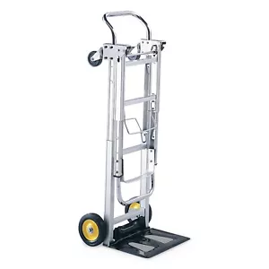 Safco HideAway Convertible Truck 400lb Capacity 15 1/2 x 43 x 36 Aluminum 4050 - Picture 1 of 1
