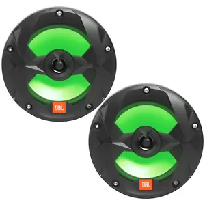 2x JBL 6,5" 225W Max 2-Wege Marine Multielement LED Lautsprecher mit RGB Beleuchtung - Bild 1 von 3