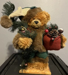 Vintage Dan Dee Collectors Choice 18 Zoll Weihnachtsdeko Stofftier Bär 18 Zoll - Bild 1 von 9