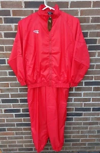 Vintage 90s Rare Lanzera Lined Soccer Track Suit NWT Size Mens XL Hip Hop Rap - Picture 1 of 13