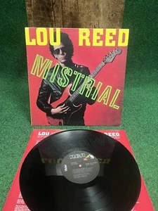 LOU REED - Mistrial Vinyl LP (1986) RCA AFL1-7190 - Imagen 1 de 3