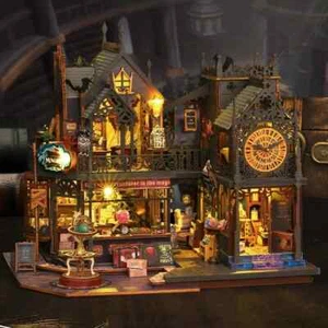 Enchanting DIY Wooden Dollhouse Case - Craft Your Own Miniature Wizardry World! - Picture 1 of 9