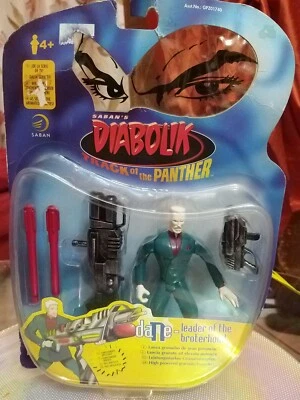 Gioco DIABOLIK Track of the PANTHER cm.13,5 anno 2000 Saban/ Giochi Preziosi - Immagine 1 di 4
