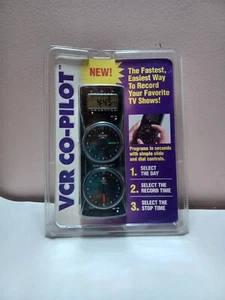 VCR COPILOTO VCR Programación Control Remoto De Colección VHS Nostalgia TV Grabación Atracón - Imagen 1 de 8
