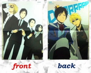 DURARARA !! Poster Japanischer Anime Sexy BL Yaoi Mikado Shizuo Izaya - Bild 1 von 1