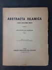 : Abstracta Islamica vingt-deuxi&#232;me s&#233;rie. Suppl&#233;ment &#224; la - Librairie Orienta