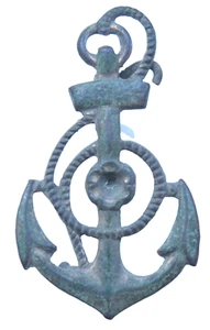 WWI WW1 Badge Brooch Pin Amulet ''Anchor'' - Picture 1 of 4