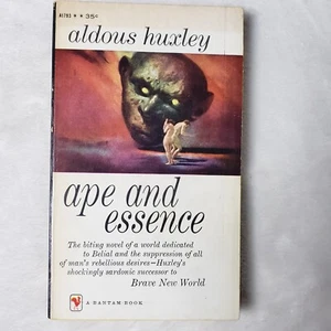Ape and Essence by Aldous Huxley Bantam Books Ed. - July 1958 - Paperback - Imagen 1 de 7