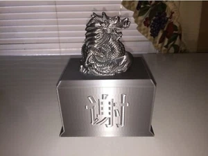 Chinese Dragon Gift Box / Storage / Gift Box / Desk Decor / Thanks  - Picture 1 of 3