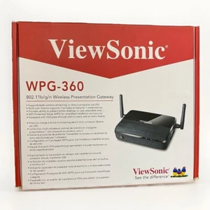 ViewSonic WPG-360 Wireless Remote Presentation Gateway All Parts Original Box - Bild 1 von 8