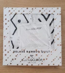 LT0304 LouLou Lollipop Vancouver Deluxe Trapunta Muslin 47"x47" - Foto 1 di 6