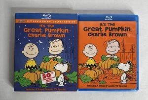 It's the Great Pumpkin, Charlie Brown (Blu-Ray/DVD) w/ OOP Slipcover Halloween - Picture 1 of 3
