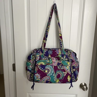 Bolso de Pañales Vera Bradley Bolso de Bebé Paisley con Cambiador, Excelente Estado Foto 1 de 4