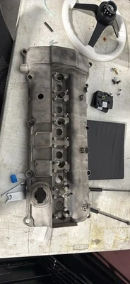 Cubierta de válvula usada BMW E34 E36 325i 525i M52 no VANOS Foto 1 de 2