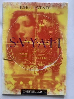 (Lot 15) SVYATI Satb Choir & Solo Cello Sheet Music-Tavener John- Chester Music - Image 1 of 3