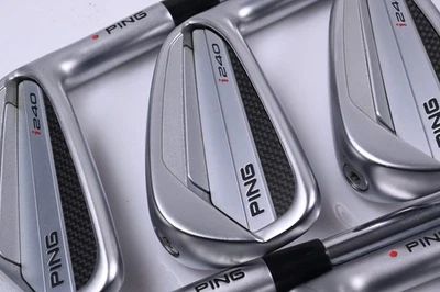 Ping I240 Irons / 5-PW / Red Dot / Regular Flex N.S.Pro Modus³ Tour 115 Shafts - Image 1 of 4