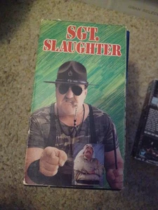 Sgt Slaughter & Co AWA All Star Wrestling VHS 1985 - Picture 1 of 2