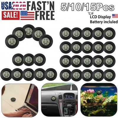 Mini Digital LCD Thermometer Hygrometer Humidity Temperature Meter Indoor Tester - Image 1 of 4