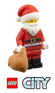 LEGO City - Santa Claus Minifigure from Set 60475 - hol362 - NEW - Picture 1 of 2