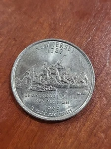 Rare 1999 P New Jersey Quarter Beautiful Coin - Picture 1 of 3