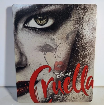 Cruella (4K/Blu-ray Combo, 2021)  Best Buy Steelbook - Image 1 of 4
