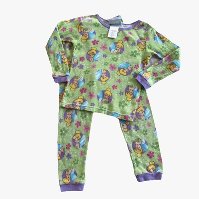 Pijama Térmico Campanilla Hadas Disney Y2K De Colección Niña Juego de 2 Piezas Talla 6 Foto 1 de 4