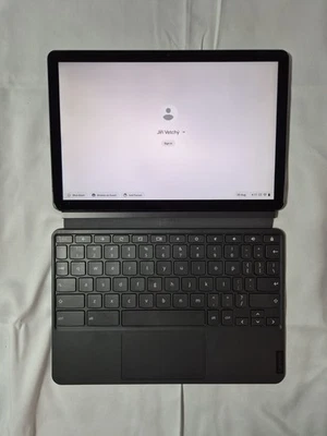 Lenovo Chromebook Duet 10.1" 128GB 4GB RAM 2-in-1 Tablet Keyboard Chrome OS - Image 1 of 4