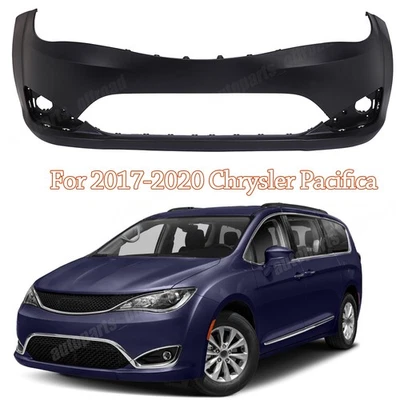 For Chrysler Pacifica Bumper Front 2017-2020 Clean Design Without Sensor Port - Изображение 1 из 4