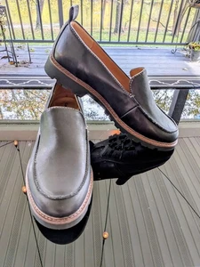 Zapato Comfortiva Align Lindee Mujer 10W Negro Sin Cordones Mocasines Cuero Informal NUEVO - Imagen 1 de 8