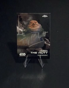 Star Wars Jabba The Hutt Toby Philpott Signed 2024 Topps Chrome Card - Picture 1 of 1