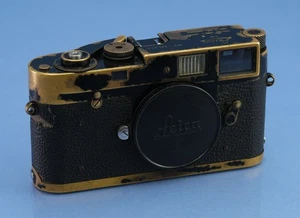 LEICA LEITZ M2 KOOHE 1300 EARLY #990613 BLACK PAINT LEVER REWIND CAMERA BODY - Picture 1 of 6