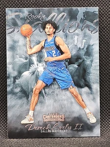 2023-24 Panini Contenders - Rookie Stallions Dereck Lively Mavericks Card RC - Picture 1 of 2