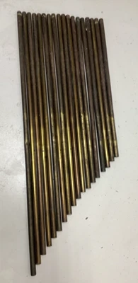 Campanas de orquesta Musser M661C tubos cromados campanas tubulares C-G de 1 1/2" de ancho + cubierta Foto 1 de 4