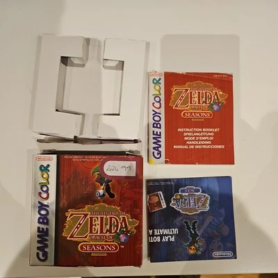 Legend of Zelda: Oracle of Seasons (Game Boy Color, 2001) BOX ONLY - Image 1 of 2