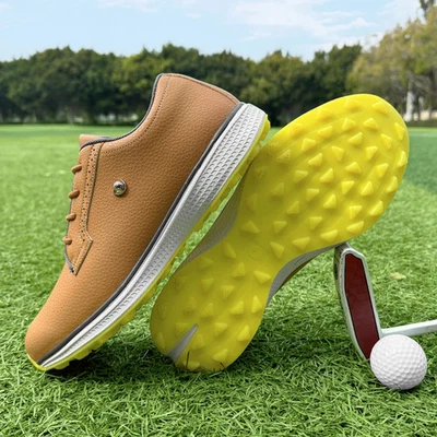  Zapatos de golf ligeros para hombre Tenis de golf Cómodos Calzado para caminar  Foto 1 de 4